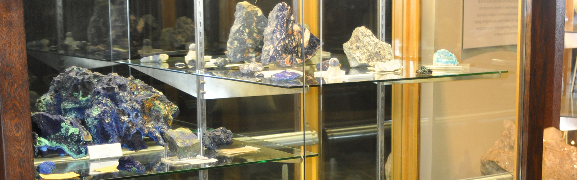 Minerals in the EMS Museum and Art Gallery